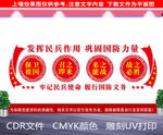 民兵展板