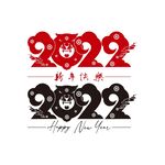 2022虎年数字设计