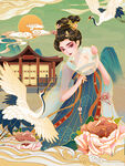 国潮人物分层