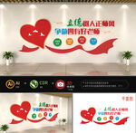 争做四有好老师文化墙