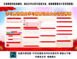 党史教育展板