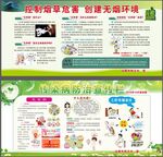 控烟 传染病防治宣传栏
