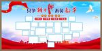只争朝夕不负韶华 学校板报