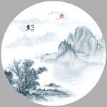 国画山水
