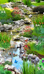 3D植物花卉地板