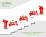 楼梯党建
