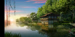 河边建筑