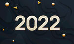2022新年质感海报