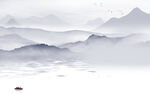 高清客厅新山水画 TIF分层