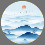 水墨画