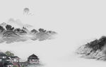 别墅客厅风景山水 TIF分层