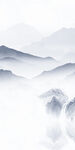高档玄关简约山水 TIF分层