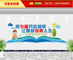 让阅读成为习惯文化墙