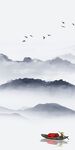 意境 装饰玄关山水 TIF分层