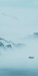 高清 现代玄关山水 tif分层