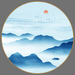 意境山水画