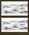 巨幅山水画 