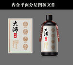 酱酒酒标
