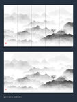 水墨山水画