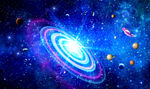 蓝色星空