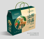 山珍干货礼盒 香菇包装