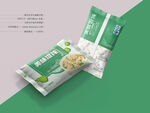 清新馄饨包装 平面图