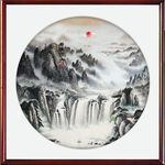 新中式山水画