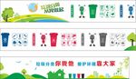 垃圾分类宣传展板墙绘
