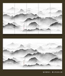 水墨山水画