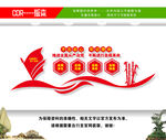 四个自我文化墙