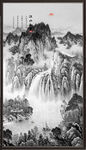 水墨画山水画