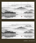 水墨山水画