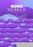 项目进度计划汇报动态PPT