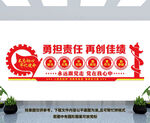 国企党建文化墙
