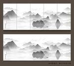 中式轻奢山水画 