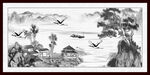 水墨山水画