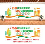 文明城市文化墙