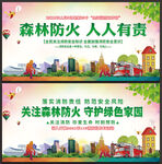 森林防火海报