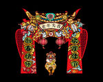 虎年门头