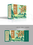 手绘桂圆包装