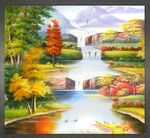 风景山水油画