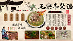 羊杂汤背景墙