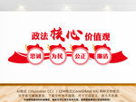政法核心价值观