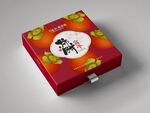 柿饼包装 柿子包装 设计平面图