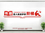 阅览室文化墙