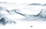 大气山水客厅新画 tif分层