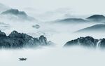 新款 山水大气墙画 TIF文件