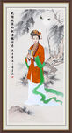 仕女读书图