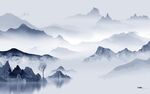 高清 意境画山水 TIF分层图