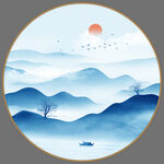 意境山水画
